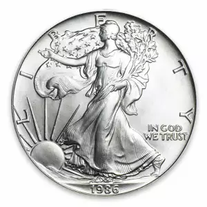 1986 1oz American Silver Eagle (2)