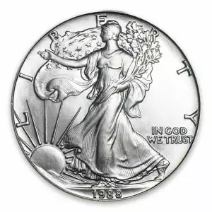 1988 1oz American Silver Eagle (2)