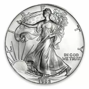 1992 1oz American Silver Eagle (2)
