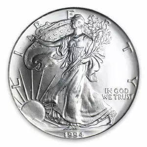 1994 1oz American Silver Eagle (2)