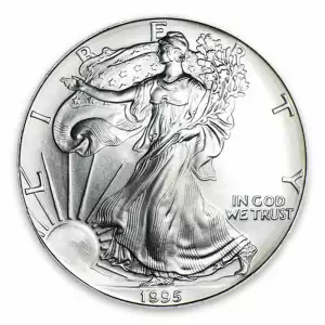 1995 1oz American Silver Eagle (2)