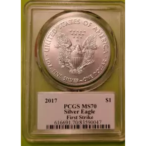 2017 $1 Silver Eagle First Strike