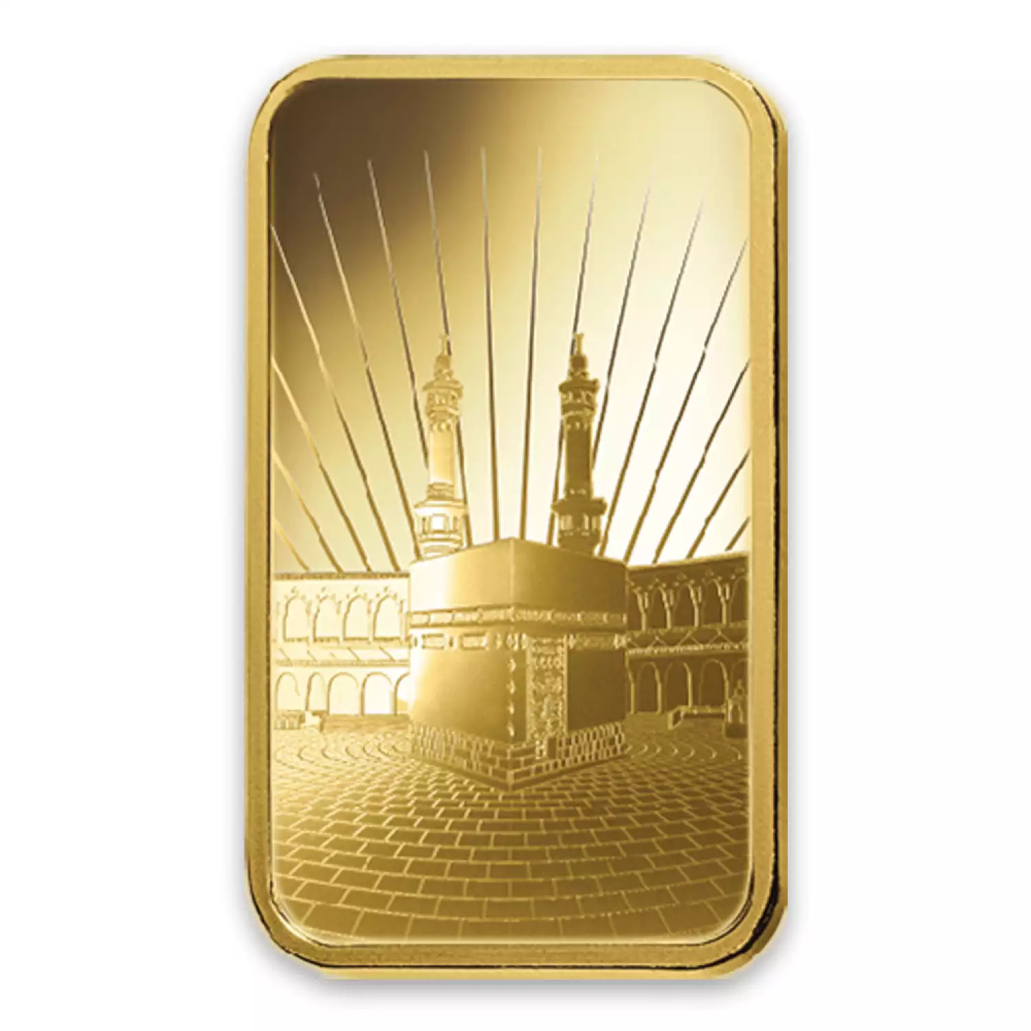 5g Ka`Bah. Mecca Gold Bar | PAMP Suisse Gold Bars - Harlan J. Berk Inc.
