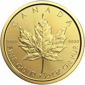 Any Year 1/2oz Canadian Gold Maple Leaf